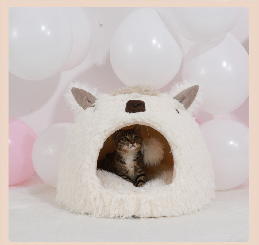 Coussin "Alpaga" pour chien et chat
