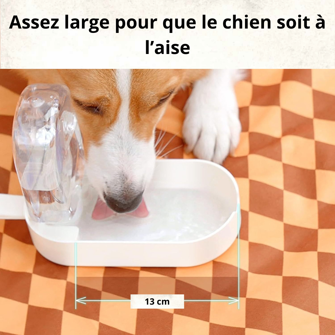 Gamelle "Santia" spéciale balade pour chien