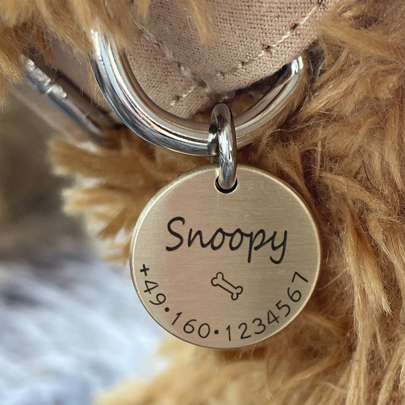 Pendentif personnalisé pour chien et chat