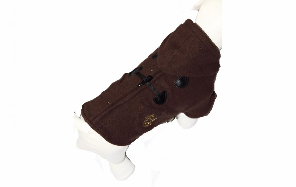 duffle coat Marron