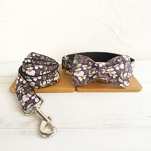 Laisse et collier noeud pap " Violeta " - la vie de nos animaux
