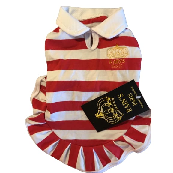 Robe polo - 1 / Rouge