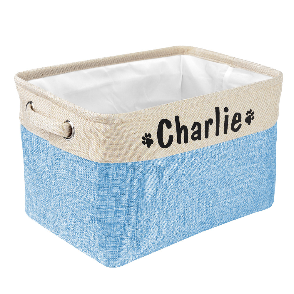 Panier à jouets personnalisé pour chien 1