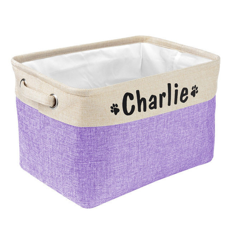 Panier à jouets personnalisé pour chien 1