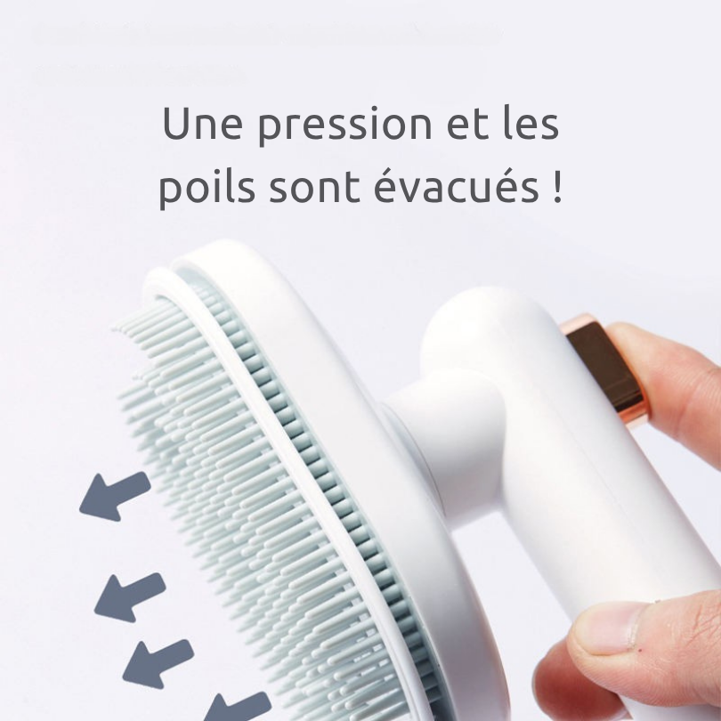 Brosse "Groomi" pour chien et chat