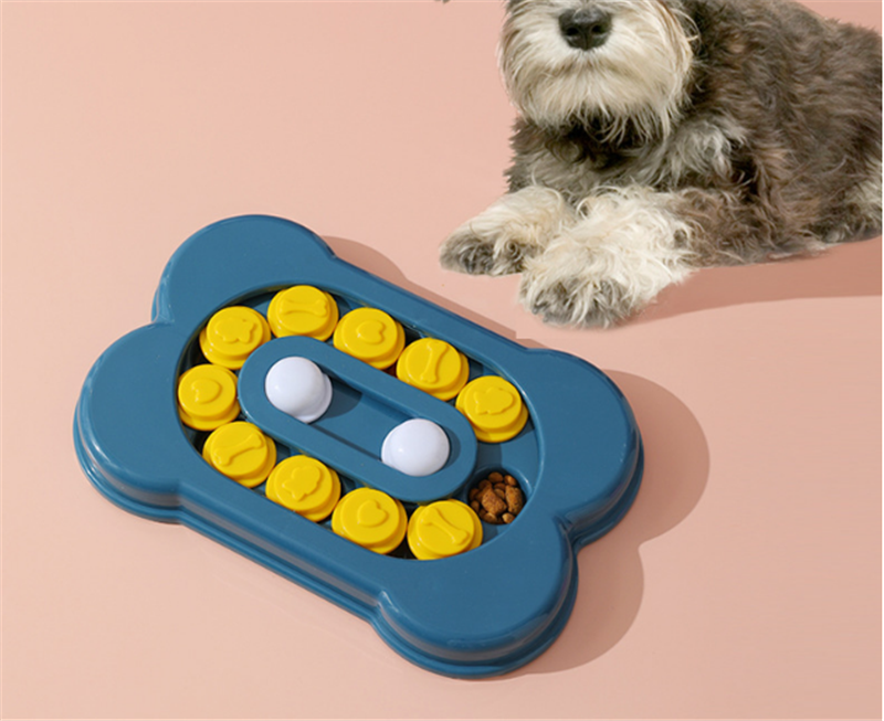 Jeu puzzle à friandises pour chien