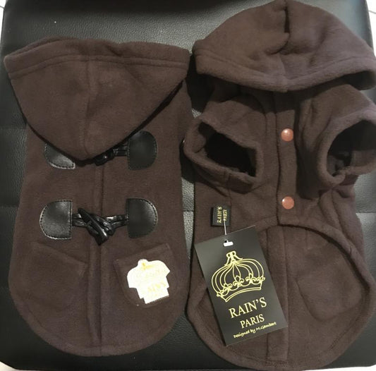 duffle coat Marron