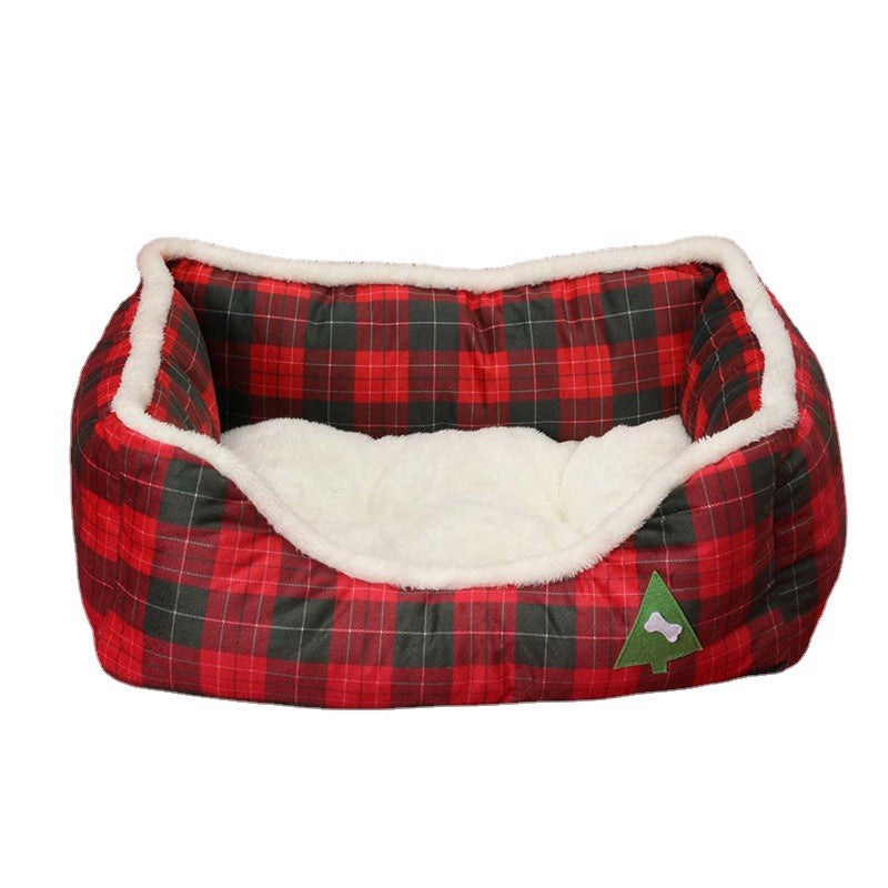 Coussin spécial Noël - la vie de nos animaux