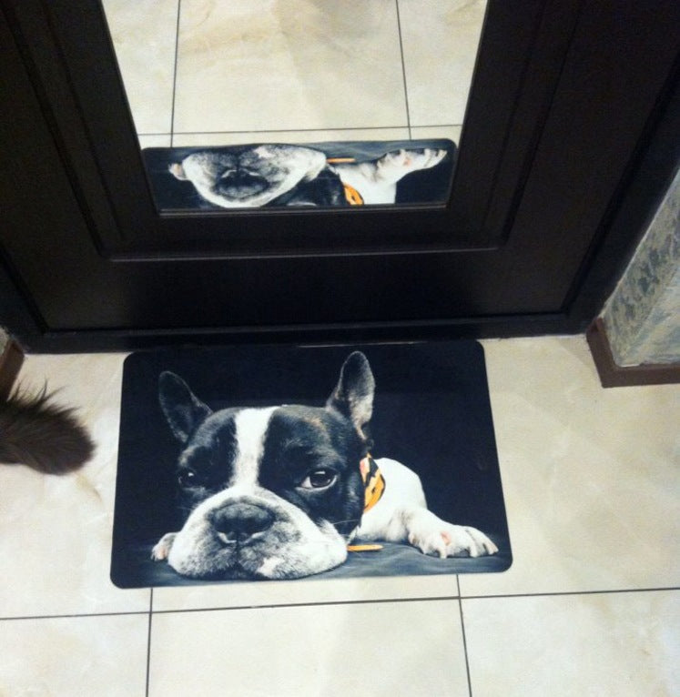 Pattern custom floor mat office living room non-slip door mat foot pad - la vie de nos animaux