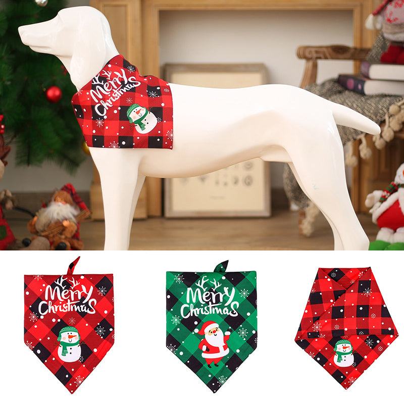 bandanas spécial Noël - la vie de nos animaux