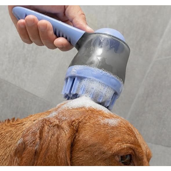 brosse de bain pour chien La vie de nos animaux
