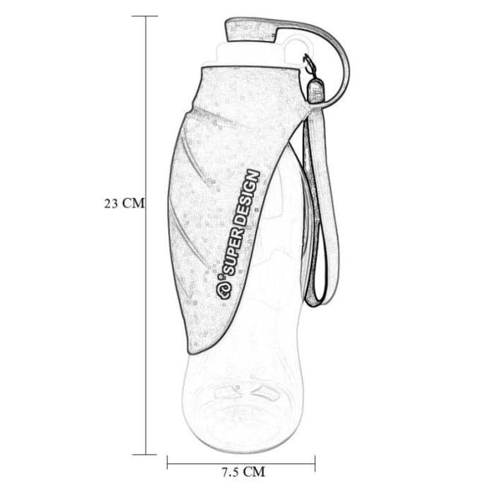 Gourde pour chien Leaf - Home & Garden Furniture / Pet Products / Dog Supplies