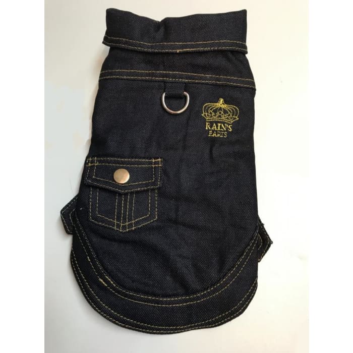 manteau jeans - la vie de nos animaux