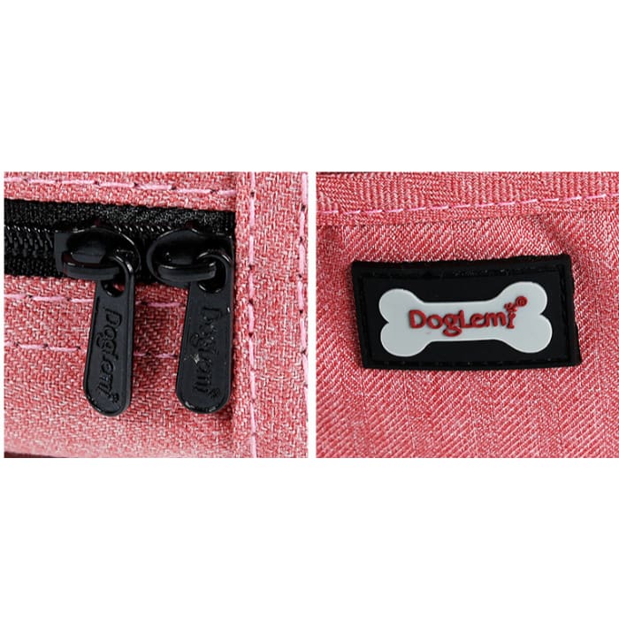 sac et laisse pour balade avec petit chien